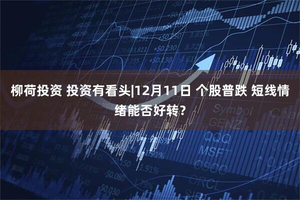 柳荷投资 投资有看头|12月11日 个股普跌 短线情绪能否好转？